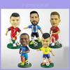 Pryskyřičná figurka fotbalové hvězdy 12 cm Domácí dekorace a ozdoba do auta Dárek pro chlapce**