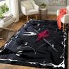 1Pc Dark Fantasy Figure Rug, Office Carpet Indoor Outdoor Doormat, Non-Slip, Comfortable, Living, Christmas Halloween, Xmas Gift Y1167