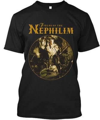 NEW Fields of the Nephilim Elizium Gothic Music Graphic Retro Logo T-SHIRT Unisex T-Shirt