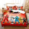 1995 Mighty Morphin Bedding Set Single Twin Full Queen King Size Bed Set Aldult Kid Bedroom Duvetcover Set 3D