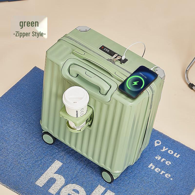 Ruyishi Carry-on Luggage with USB Charging Port 20 inch