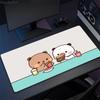 Super Cute Bear Cartoon Deskpad Office Computer Desk Mat Keyboard Big Mouse Pad Laptop Cushion Nonslip for PC Kawaii Desk Pad