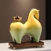 Home Decor Horse Ornament New Chinese Style Living Room Decoration Resin Horse Ornaments