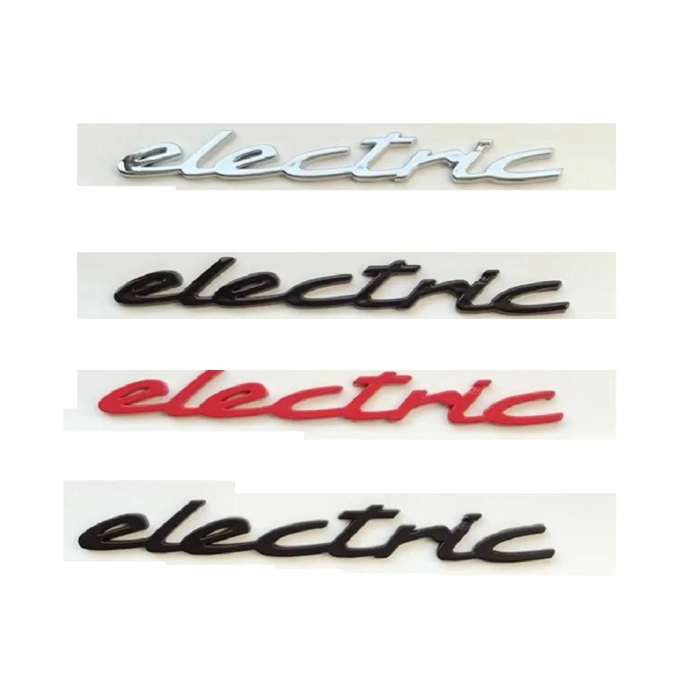 

Chrome Silver Black Red Letters Words Car Trunk Lids Lip Front Emblems Badges Sticker Decal Chrome