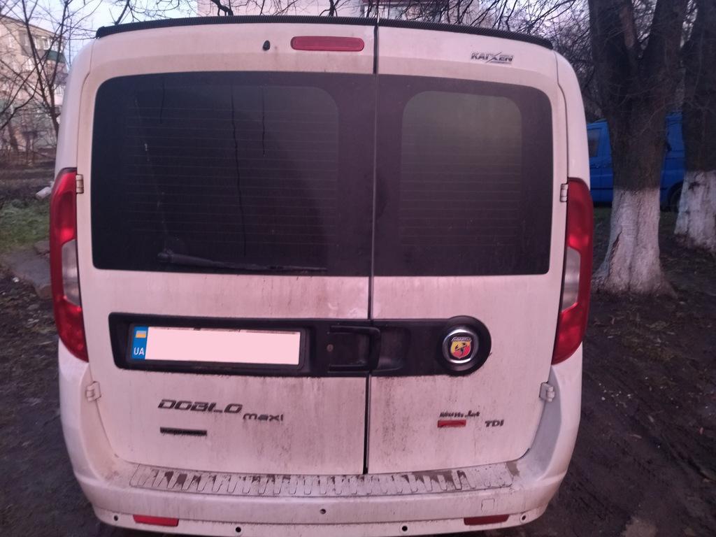 Значок (Abarth, самоклейка) 95 мм для Fiat Doblo II 2010-2022 гг
