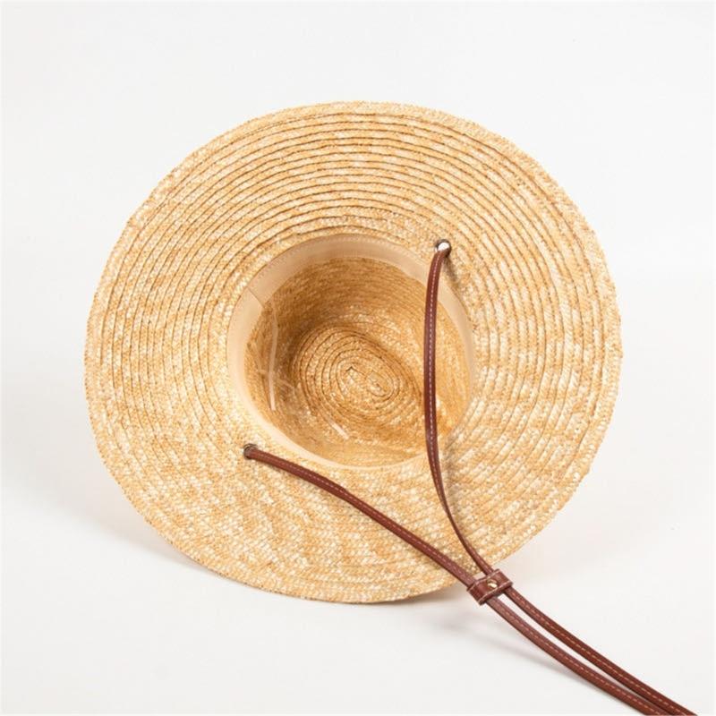 10pcs PU Leather Hat Strings Straw Hat Rope Cord For Customizing Straw Hats For Crafting Project Hat Accessories