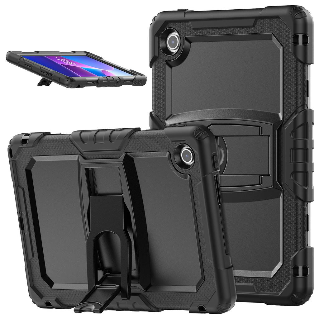 For Lenovo Tab 10.1 (2025) TB-311XU/Tab TB311FU Case Kickstand PC+Silicone Shockproof Tablet Cover