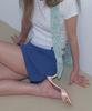 Geuliteu Juer Contrast Pocket Mini Skirt_Juer Skirt_Navy