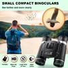 500x25 Zoom Telescope Professional BAK4 HD Powerful Binoculars Long Range Portable Outdoor Folding FMC Binocular Camping Travel