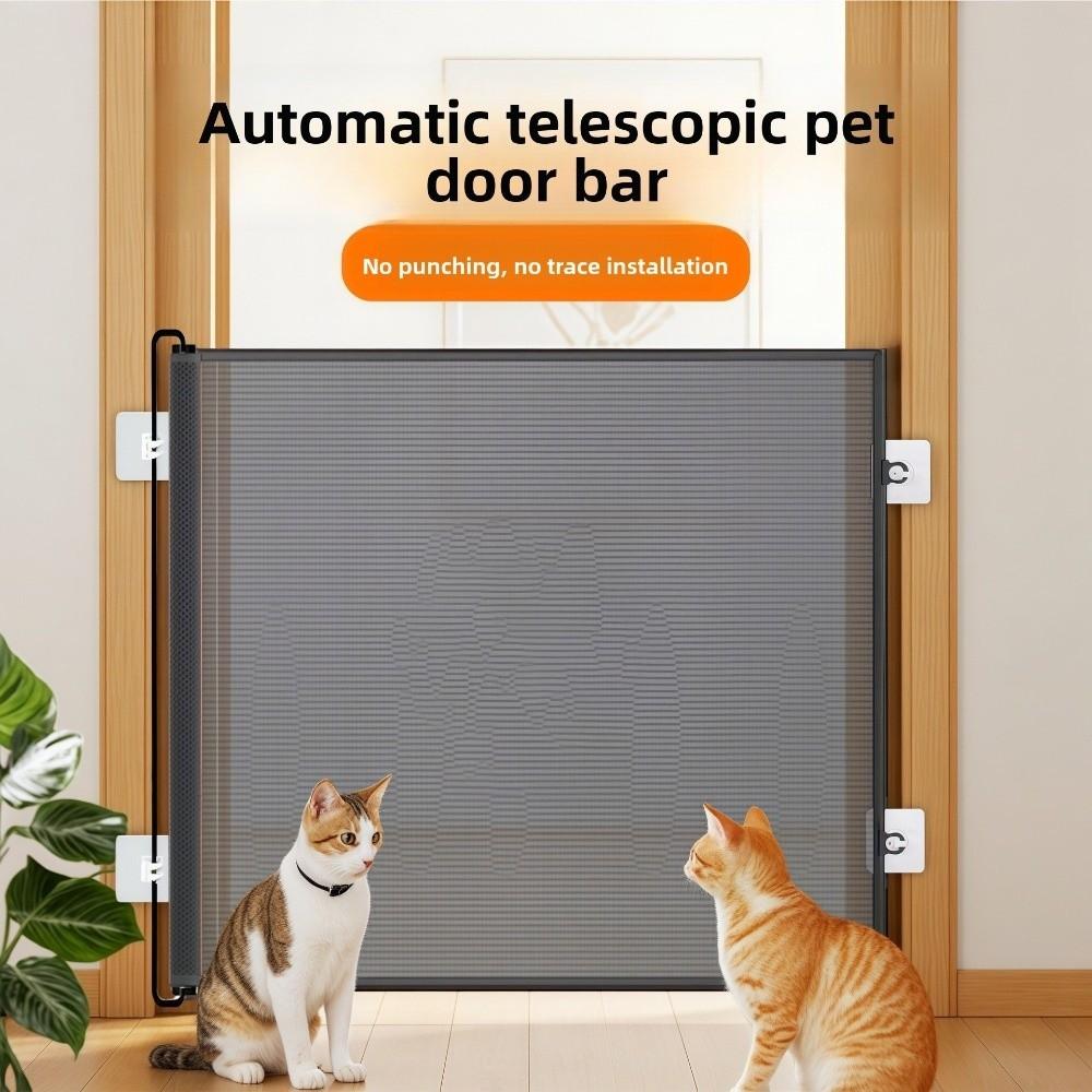 Reinforced Mesh Dog Gate Breathable Pet Door Barrier New Pet Fence  Outdoor Use