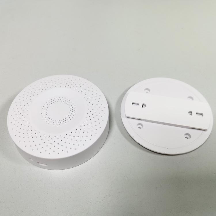 Ceiling-Mounted Multi-Sensor Housing: Smoke, Humidity, Temperature, Dust, CO2 Sensors.