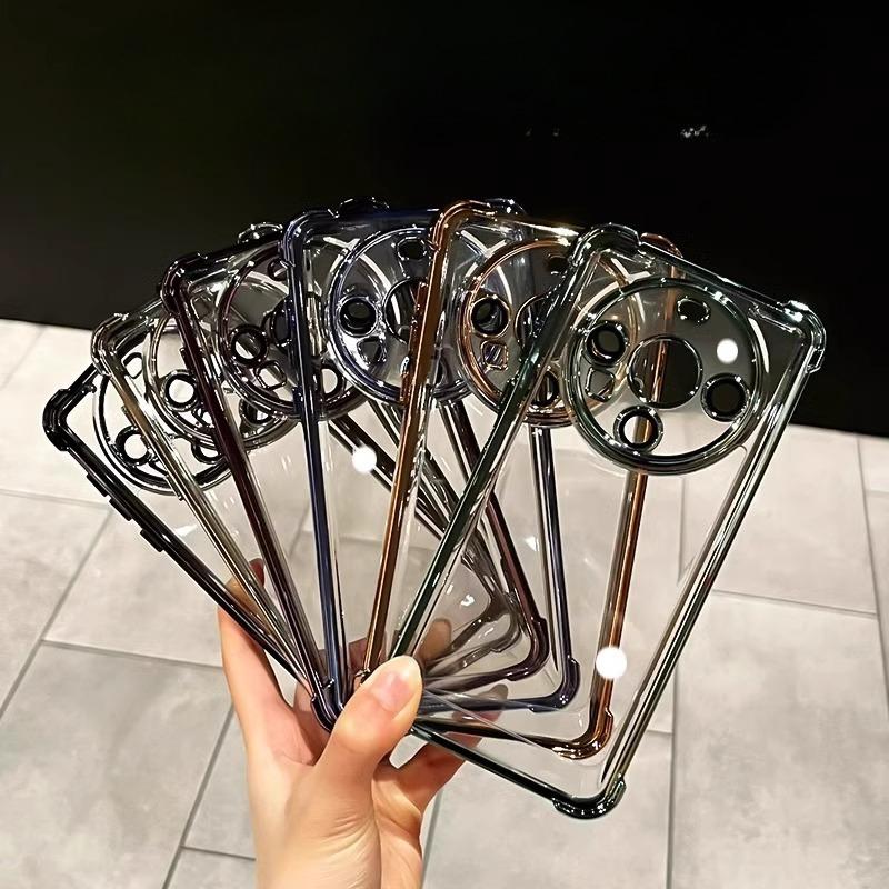 Four Corner Airbags Anti fall Suitable for Huawei Mate60pro Mobile Phone Case New Mate70 Transparent TPU Soft Protection Case