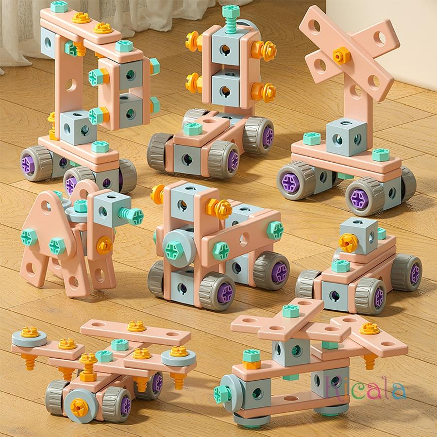 Dziecięcy Zestaw Narzędzi do Naprawy Elektryczna Zabawka Wiertarka DIY Nakrętka Ręczne Narzędzia do Demontażu Montażu Wczesnoedukacyjne Zabawki do Udawania Zabawy Prezent