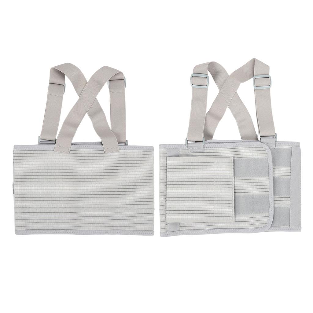 Chest Support Brace Breathable Elastic Dual Support Broken Rib Brace with Adjustable Shoulder Straps for Rib Fractures