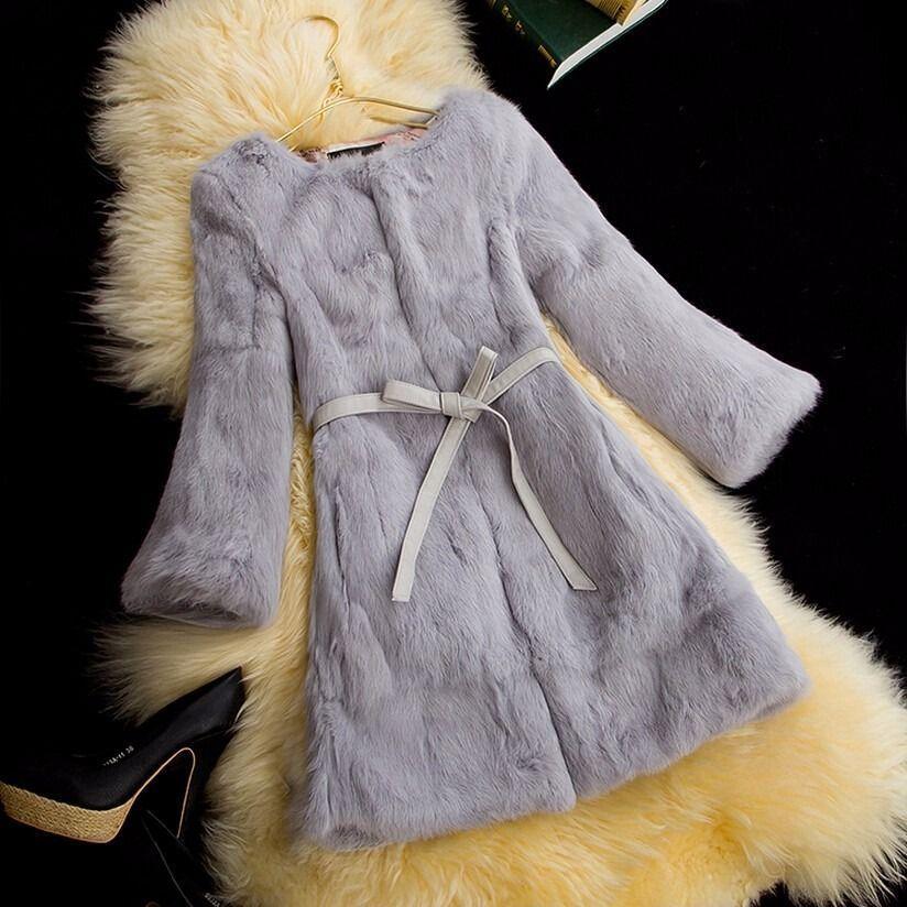 Women's Coats Autumn Winter Women's Mid-length Classyoutwear