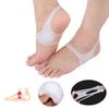 Silicone Arch Support Sleeve with Metatarsal Pad for All Ages - Corrects Flat Foot, Inversion, Eversion