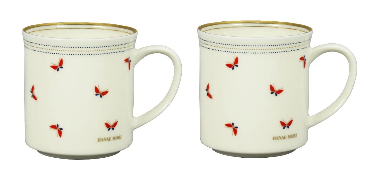 

Hanae Mori Ponmarie Pair of Mugs MB6301-13