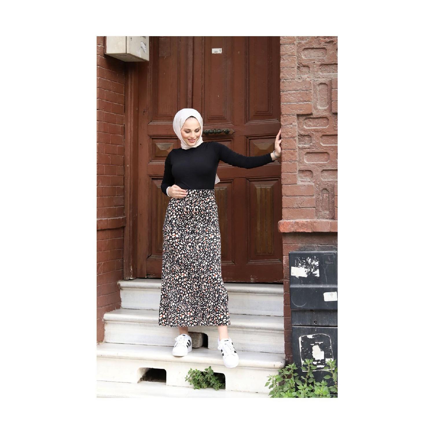 

Viscose Combed Skirt - Black / Tile 50 чорний
