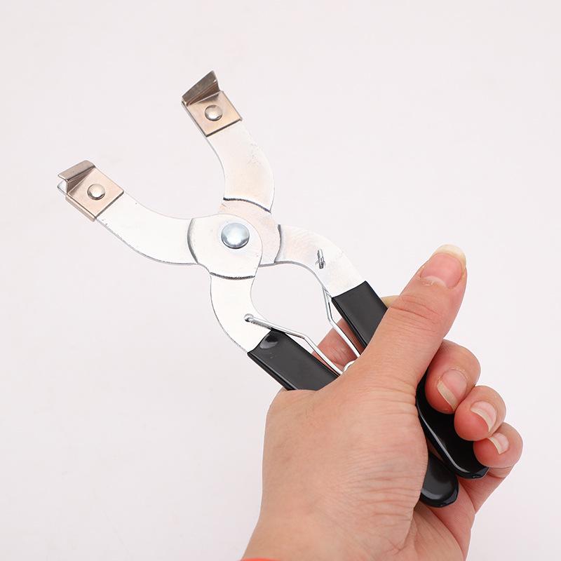 Piston Ring Compressor & Hose Clamp Pliers Set for Auto Repair