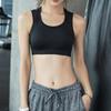 Women's Breathable Wire-Free Sports Bra - Hollow Back Design for Running & Yoga