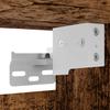 Wall Mounted TV Cabinet with Rustic Wood Look 30.5 x 30 x 30 cm