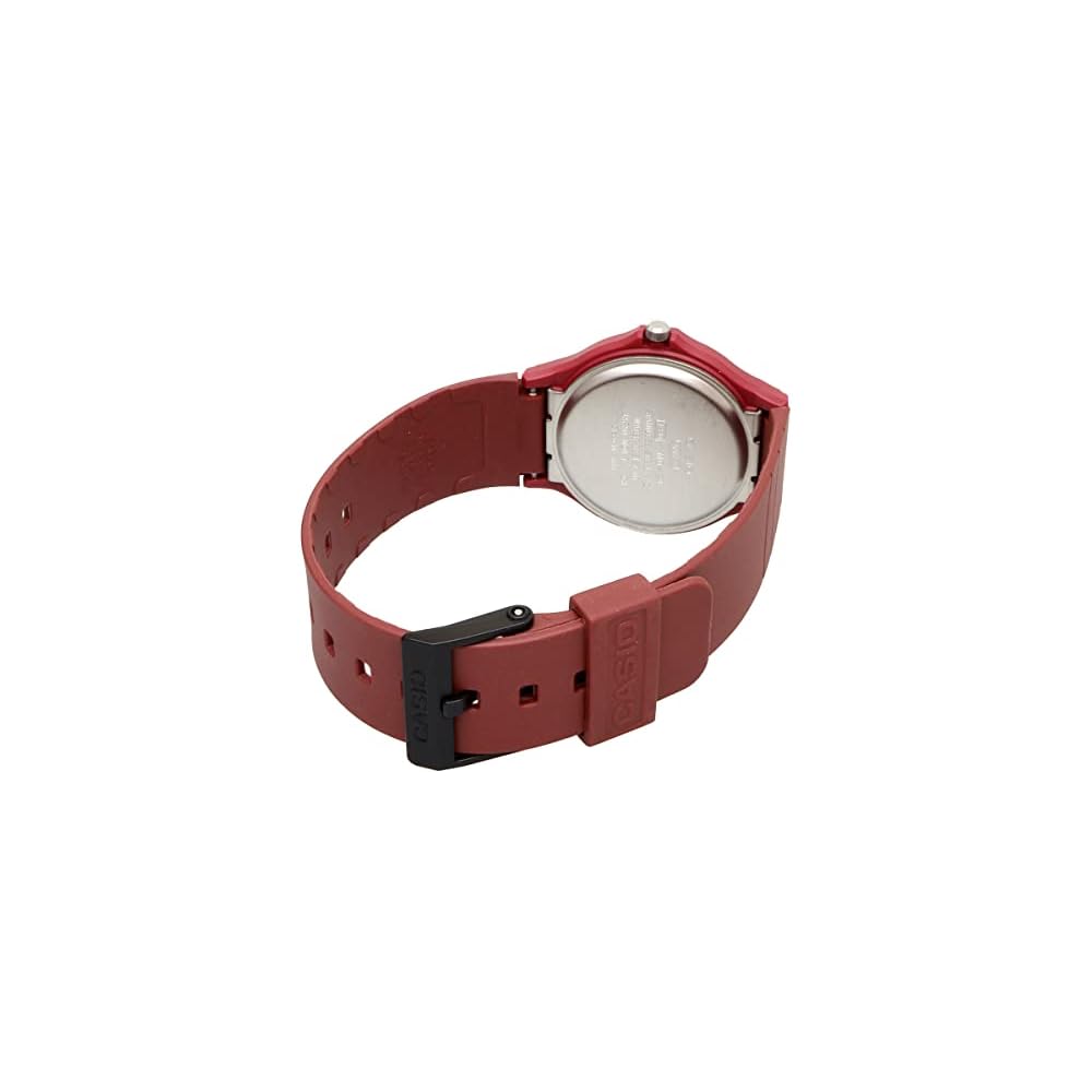 Casio Chupacasi MQ-24UC-4B Unisex Analog Watch Matte Bordeaux with Rubber Strap