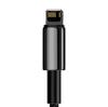 Kabel Usb Do Lightning Baseus Tungsten Gold, 2.4A, 2M (Czarny)