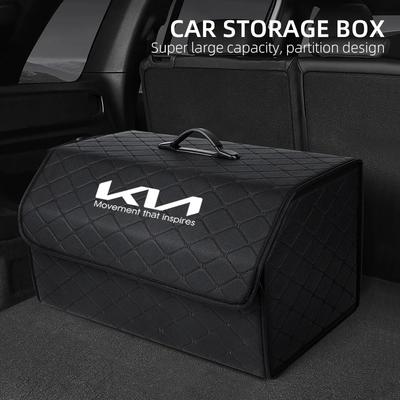 Car Trunk Organizer Box Large Capacity Stowing Tidying Storage Bags For Rio Ceed Sportage Cerato Soul Sorento K2 K5 Flip