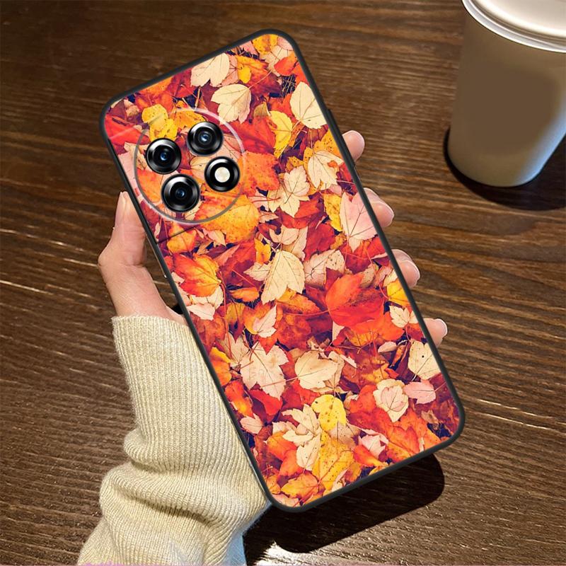 Autumn Leaves Case For OnePlus 15R 13R 12R 10R 8T 10T 13T 15 13 12 11 9 10 Pro Nord CE 5 4 3 2 Lite N20 N30