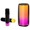 Portable Wireless KTV Bluetooth Speaker with Microphone CN Plug (adapter Included)