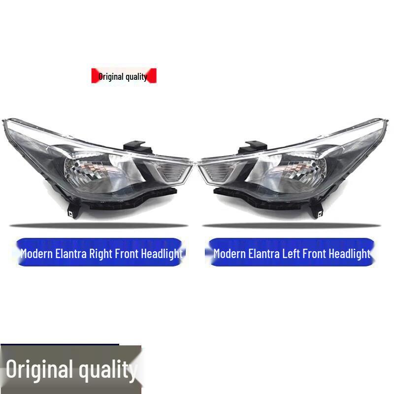 

Headlight Cover Assembly for 2016-2020 Hyundai Elantra/Verna - High/Low Beam Passenger s side - Right + Single piece