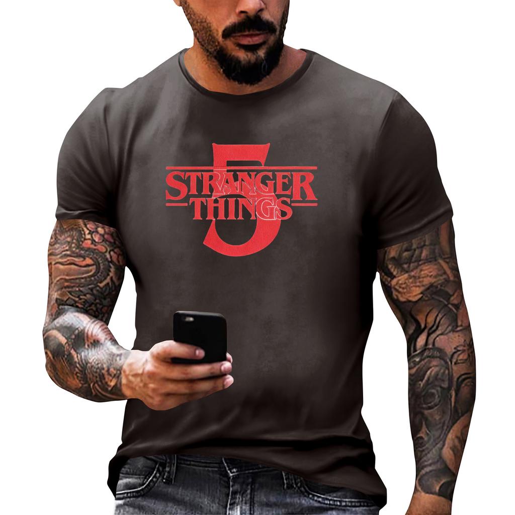Men's Short Sleeve T-Shirt With Movie And TV Print