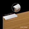 KAK Gold Silver Black Hidden Cabinet Handles Zinc Alloy Kitchen Cupboard Pulls Drawer Knobs Furniture Door Handle Hardware