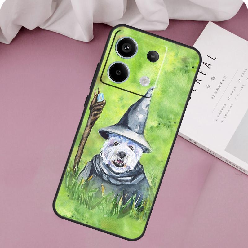 

Cartoon Westie Dog Case For Xiaomi Redmi Note 14 13 12 11 10 9 15 Pro Plus Redmi 15 14C 10C 12C 13C 15C Cover Redmi Note 13 Pro 4G