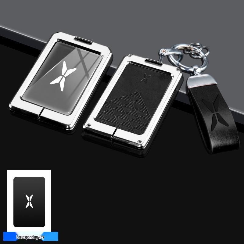 Xpeng Car Key Case for Models G3i, P7i, P5, G9, G3i, G6 - Protective Shell & Buckle
