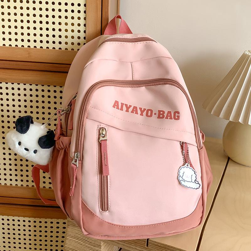 Children's Small Schoolbag for Girls Ins Style College Students Kindergarten Backpack Cute and Beautiful Backpack