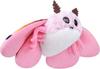 ZHONGXIN MADE Adorable Rose Maple Moth Plush Toy, 11-inch Rose Maple Moth Stuffed Animal, Handmade Pink Moth Insect Plush Model Toy, Unique Kids