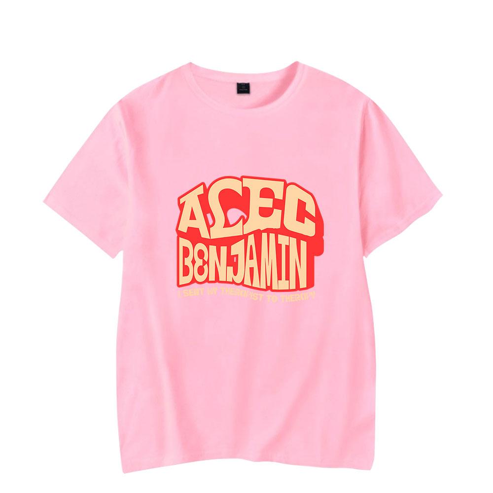 

High Quality Women Men T-shirts Alec Benjamin Print Tshirt Summer Casual Woman Man Clothing Fashion T Shirts XXS