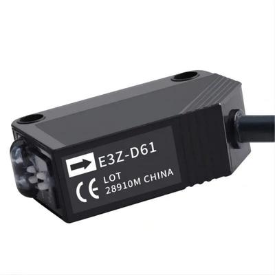 Infrared Diffuse Reflection Type Photoelectric Switch Sensor Switchs E3Z-D61 E3Z-D62 E3Z-D81 E3Z-D82 DC12-24V with Bracket