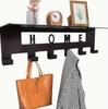 home shelf & hooks