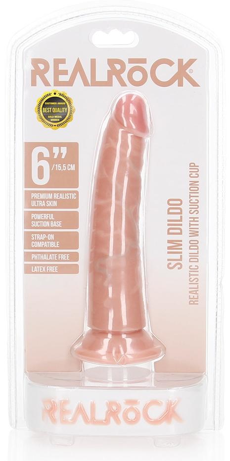 Realistic Slim Dildo 15.5 X 3.8cm