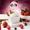 Cute Panda, Cake Topper, Cake Plugin, Creative Dessert Table Decoration, Panda Birthday Party Decoration