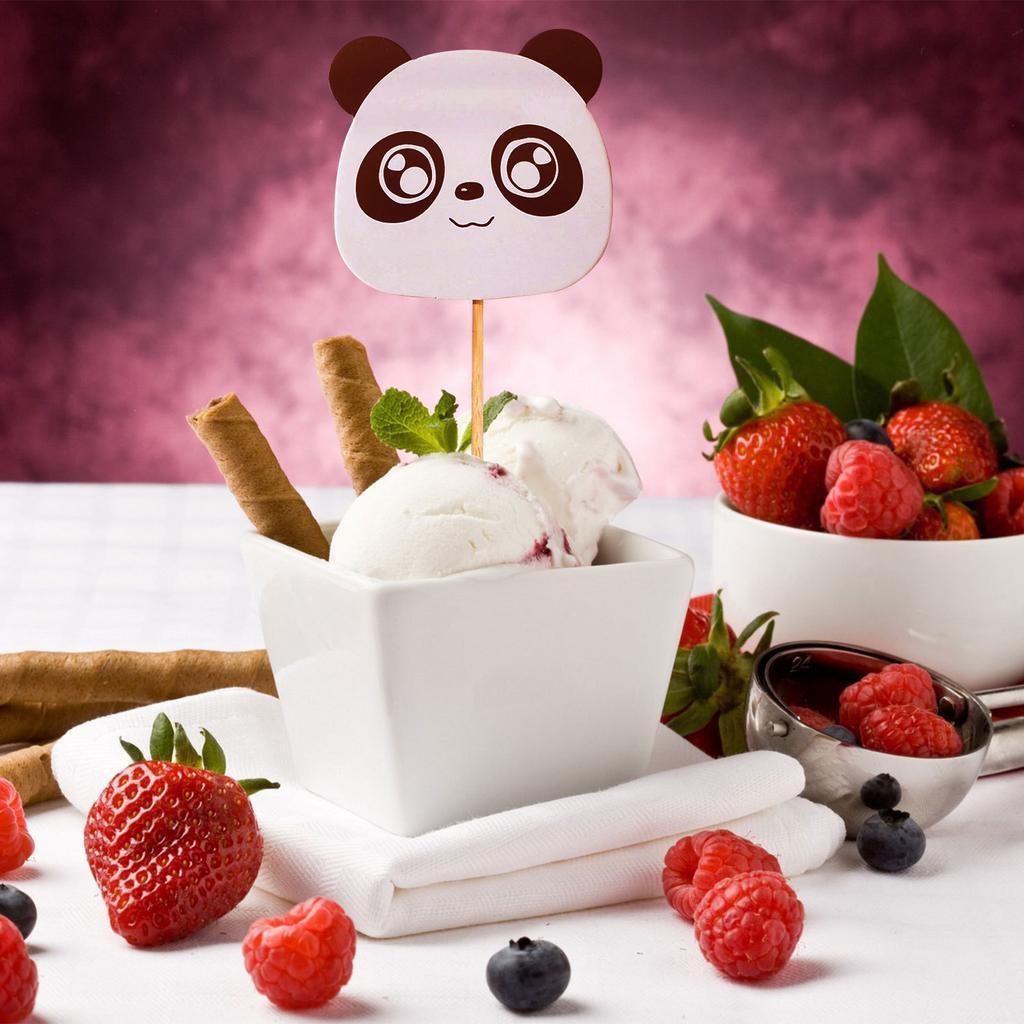 Cute Panda, Cake Topper, Cake Plugin, Creative Dessert Table Decoration, Panda Birthday Party Decoration