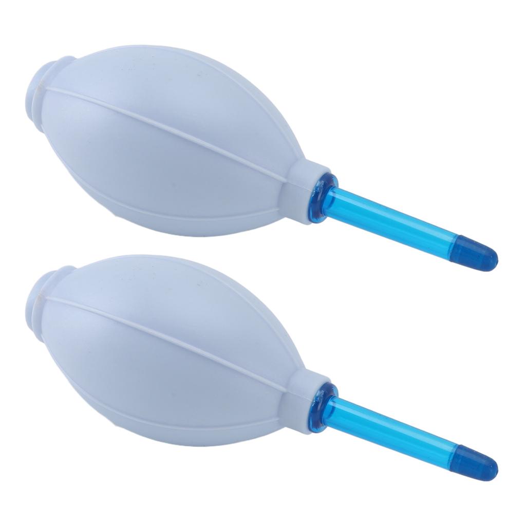 2pcs Ear Syringe Rubber Ear Washing Squeeze Bulb Single Handed Ear Suction Bulb for Wax Re