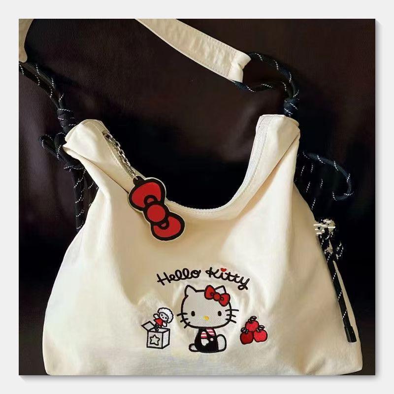 

Women s Large Capacity Cute Cartoon Embroidery Tote & Crossbody Bag