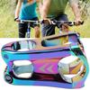 31.8x50MM Mountain Bike Handlebar Short Stem Riser Aluminum Alloy Bicycle Hollow Stem(Couleur eblouissante ) Couleur