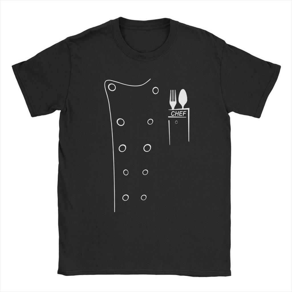 Mens Chef Cook Cooking Culinary T Shirts 100 Cotton Clothing Vintage Short Sleeve Round Neck Tee Shirt Unique TShirt