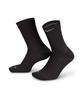 Nike Running Lightweight Crew Socks (1 Pair) - Black:Dark Smoke Grey:Pure Platinum:Smoke Grey / Hv6919-010