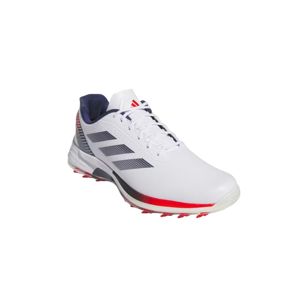 Adidas Adizero ZG Spikeless Golf Cloud White Blue Red Men Sneakers Dark-Blue JS1898
