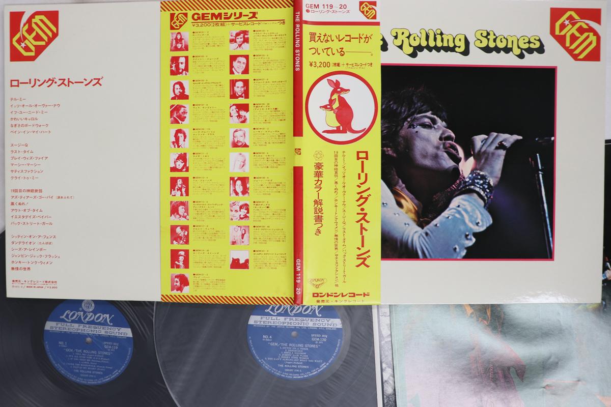 

Виниловая пластинка ROLLING STONES Rolling Stones GEM11920 LONDON 1973 Япония Obi Рок Б/у